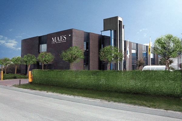 Maes produces all its fabrics at this 345,000-square-foot facility in Zwevegem, Belgium.